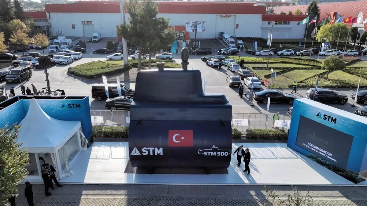 Türkiye’nin İlk Yerli Denizaltısı STM500 SAHA EXPO’da