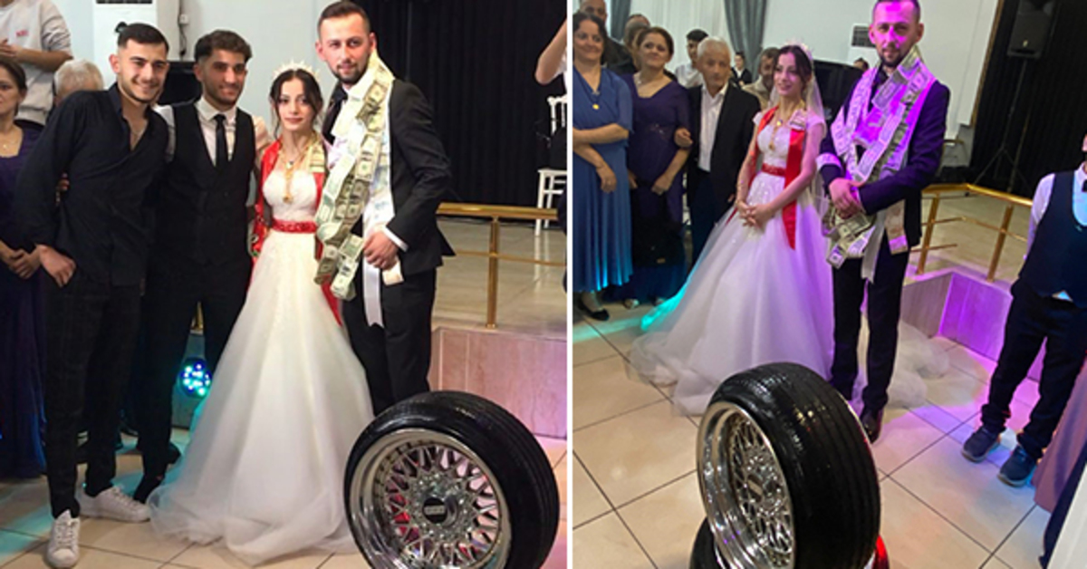 Damada takı yerine jant ve lastik