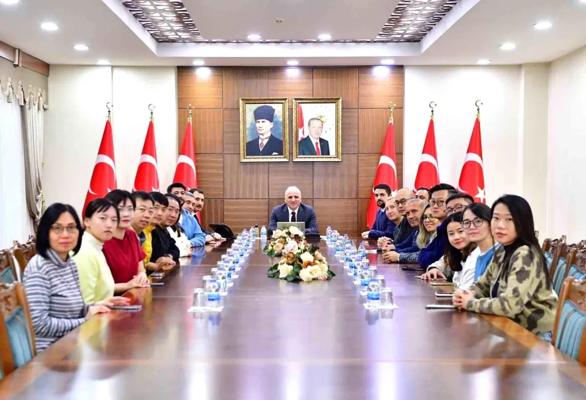 Diyarbakır’da Çinli Turizm Heyeti Ziyareti