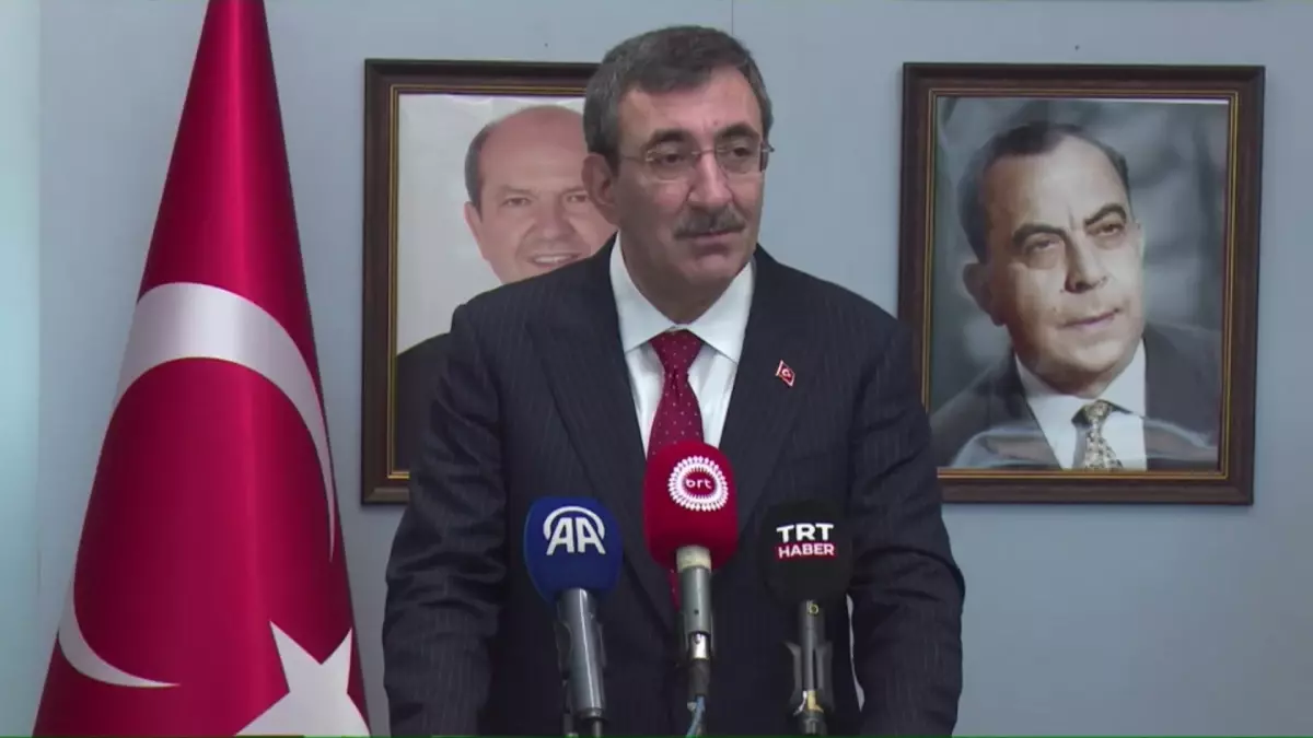 Cumhurbaşkanı Yardımcısı Yılmaz, KKTC’de Temaslarda Bulundu