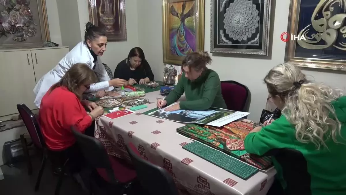 Rölyef Kursları Aile Bütçesine Katkı Sağlıyor