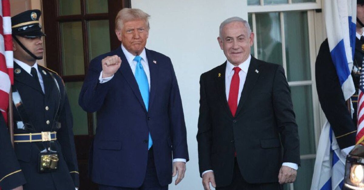 Netanyahu, Donald Trump’la görüşmek üzere Beyaz Saray’a ulaştı